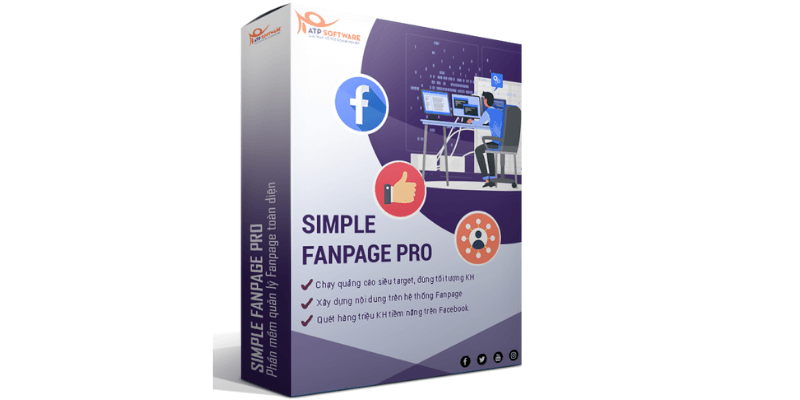 phần mềm quảng cáo facebook simple fanpage