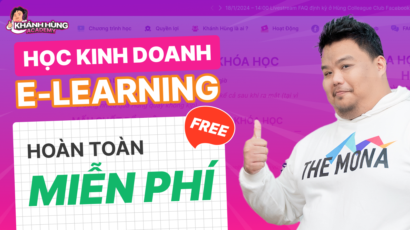 khóa học kinh doanh khóa học tại Khánh Hùng Academy