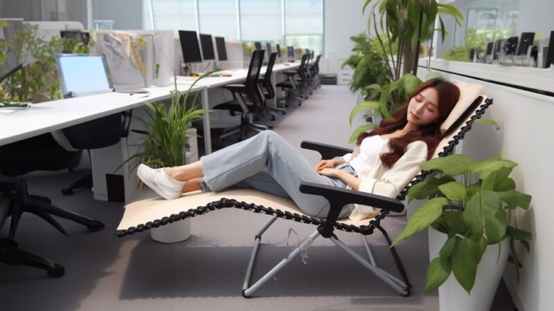 Ghế ngủ văn phòng ngả lưng