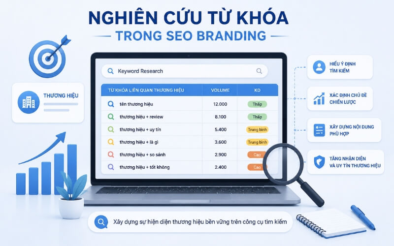 Nghiên cứu từ khóa trong SEO Branding Nghiên cứu từ khóa trong SEO Branding
