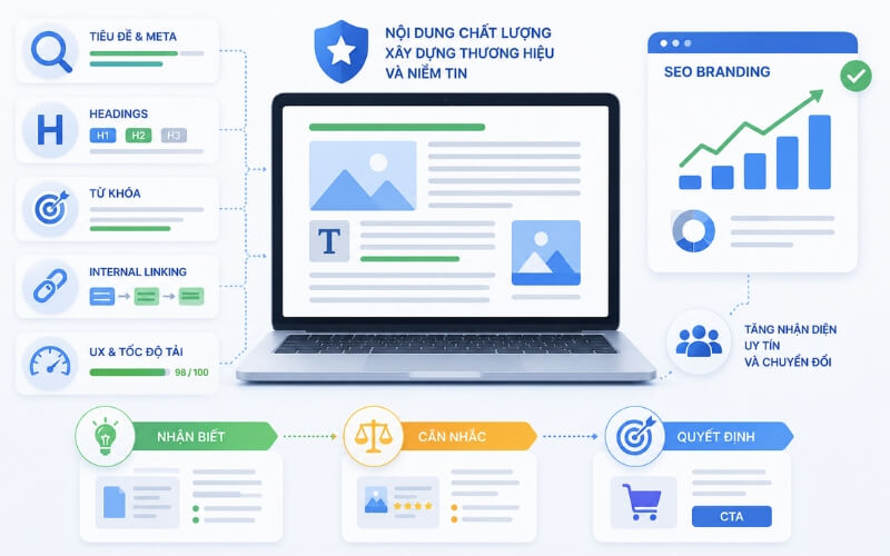 Tối ưu hóa nội dung trong SEO Branding Tối ưu hóa nội dung trong SEO Branding