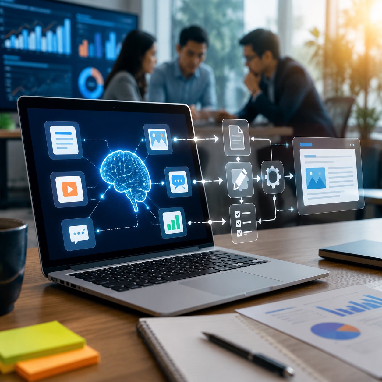 Công cụ ai viết content vận hành ra sao?
