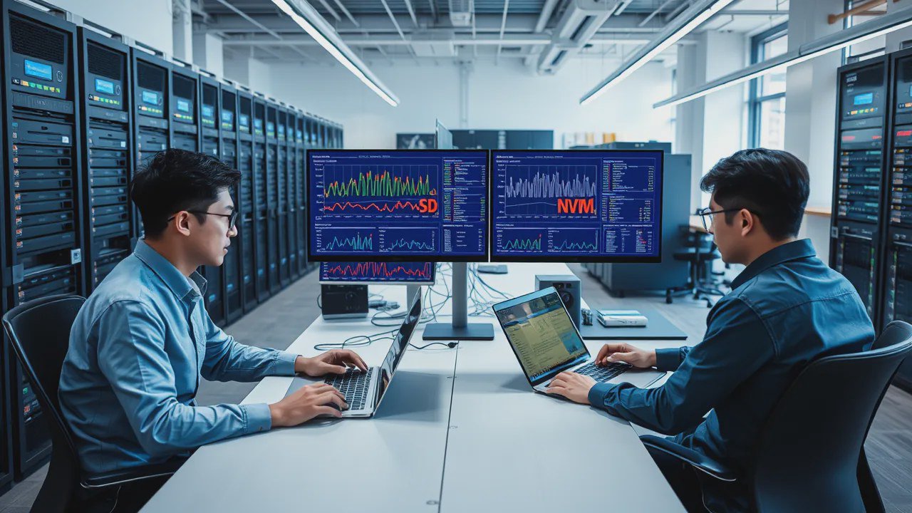 Xu hướng 1: Ưu tiên hosting SSD, NVMe thay vì hosting HDD giá rẻ truyền thống